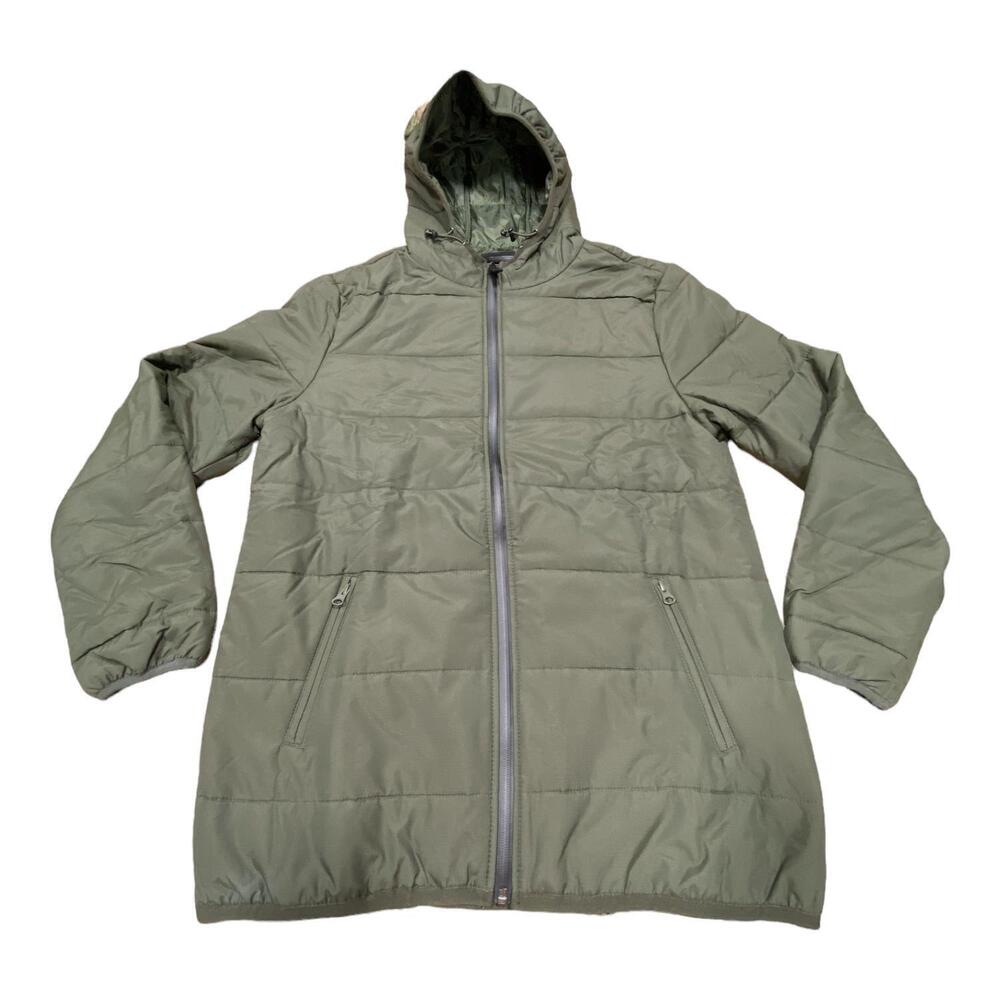 NEW THE HUNDREDS men's turm jacket in olive
